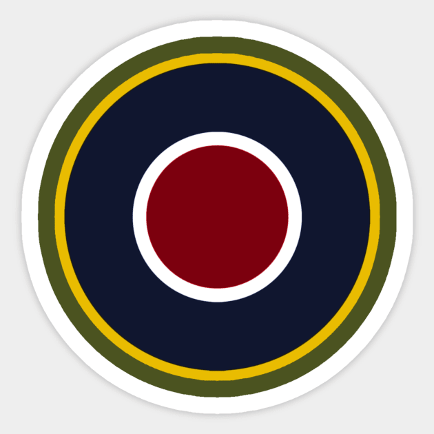 British Fighter Insignia Sticker by SimonBreeze